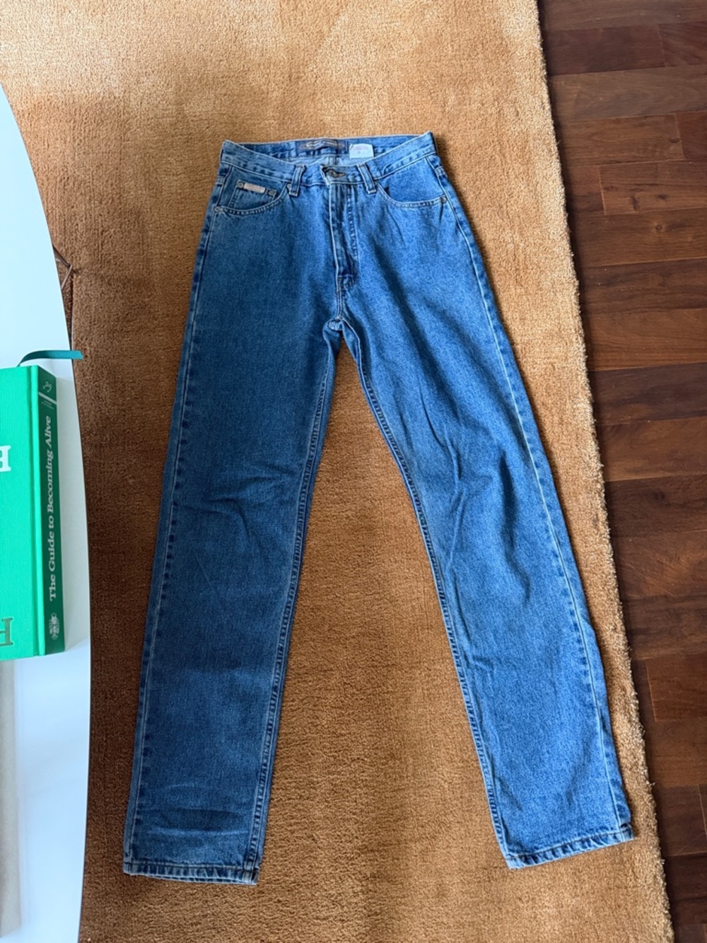 Classic High-Rise Straight Leg Jeans - Bluenotes vintage
